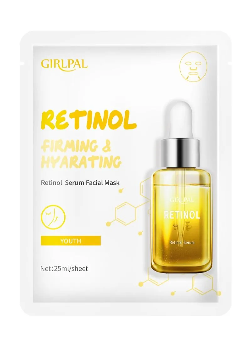 GIRLPAL Retinol Serum Facial Mask Youth 1-piece 25ml