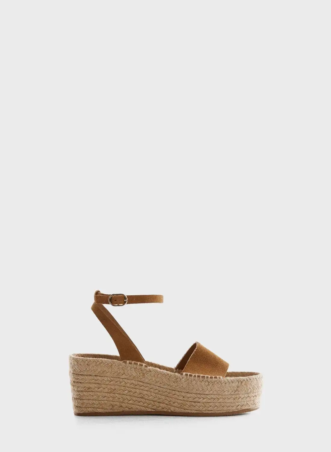 MANGO Ari Wedge Sandals