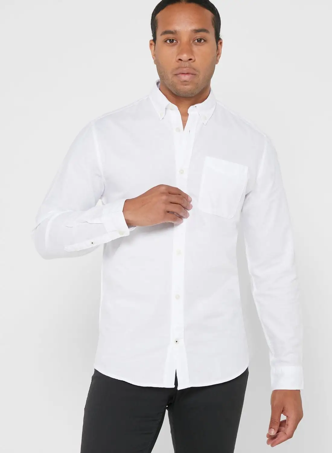 JACK & JONES Button Down Slim Fit Shirt