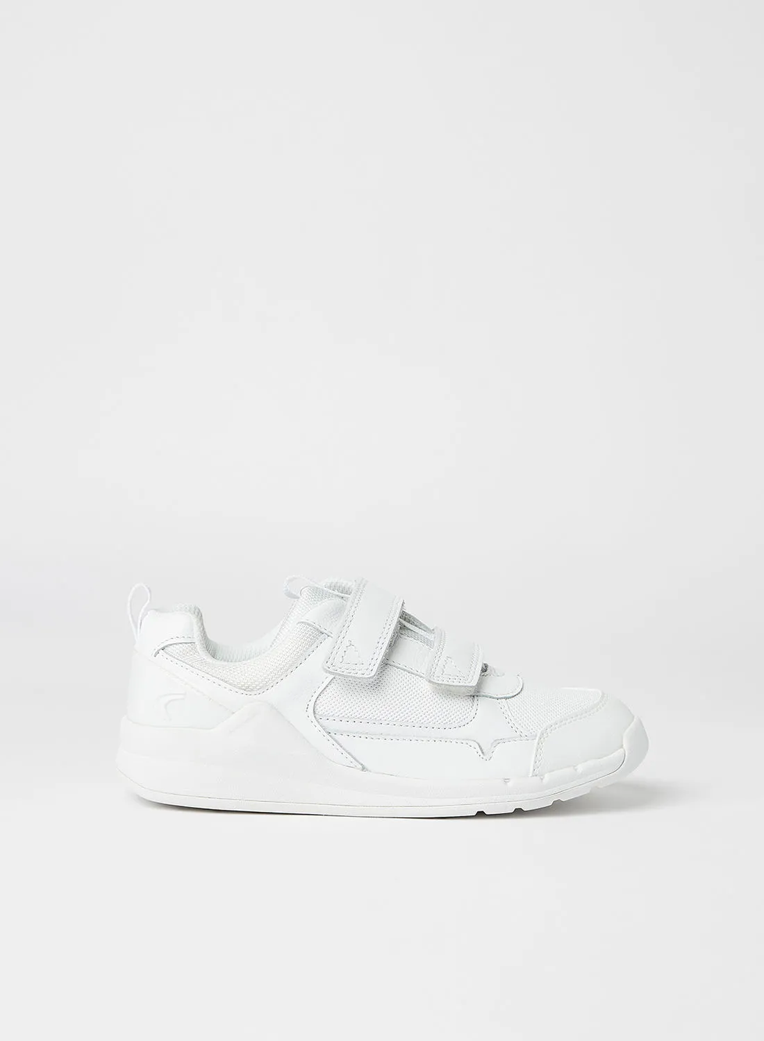 clarks Kids Orbit Sprint Shoes White