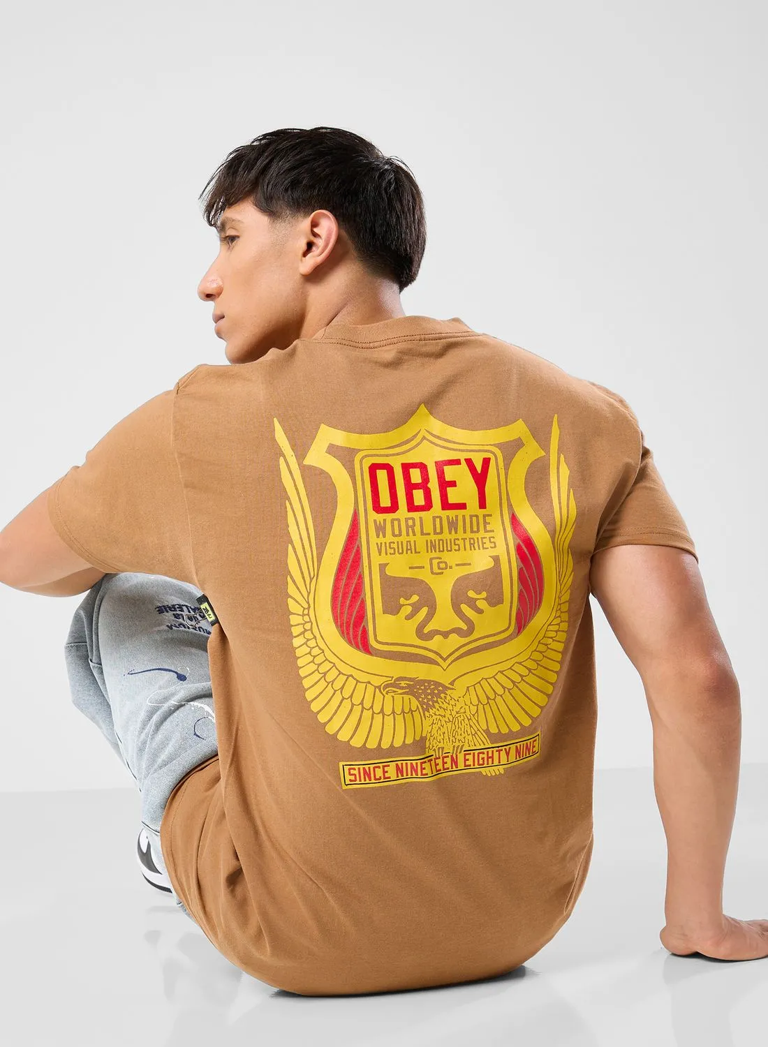 OBEY Eagle & Badge T-Shirt