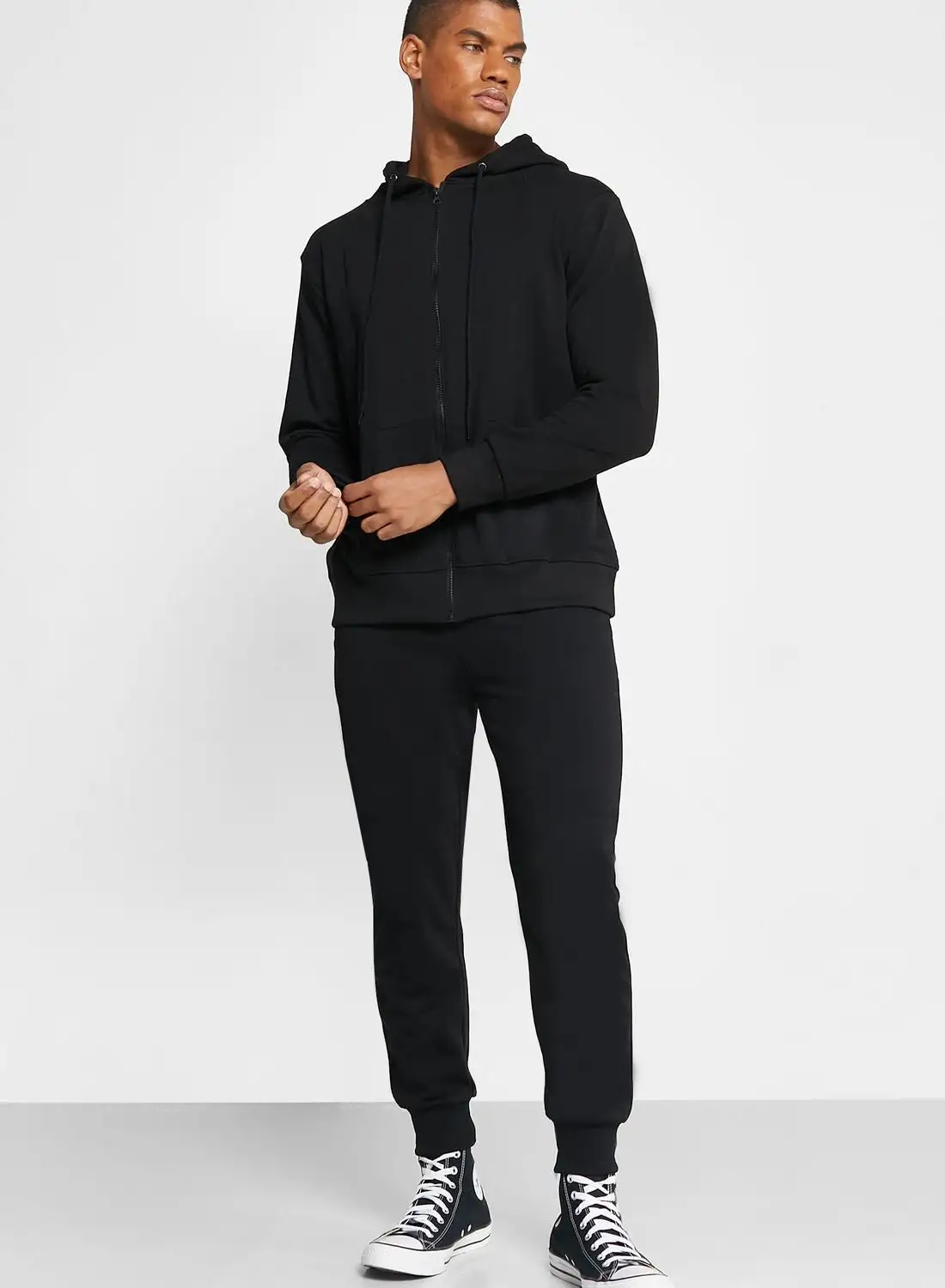 Seventy Five Basics Zip Through Hood Tracksuit