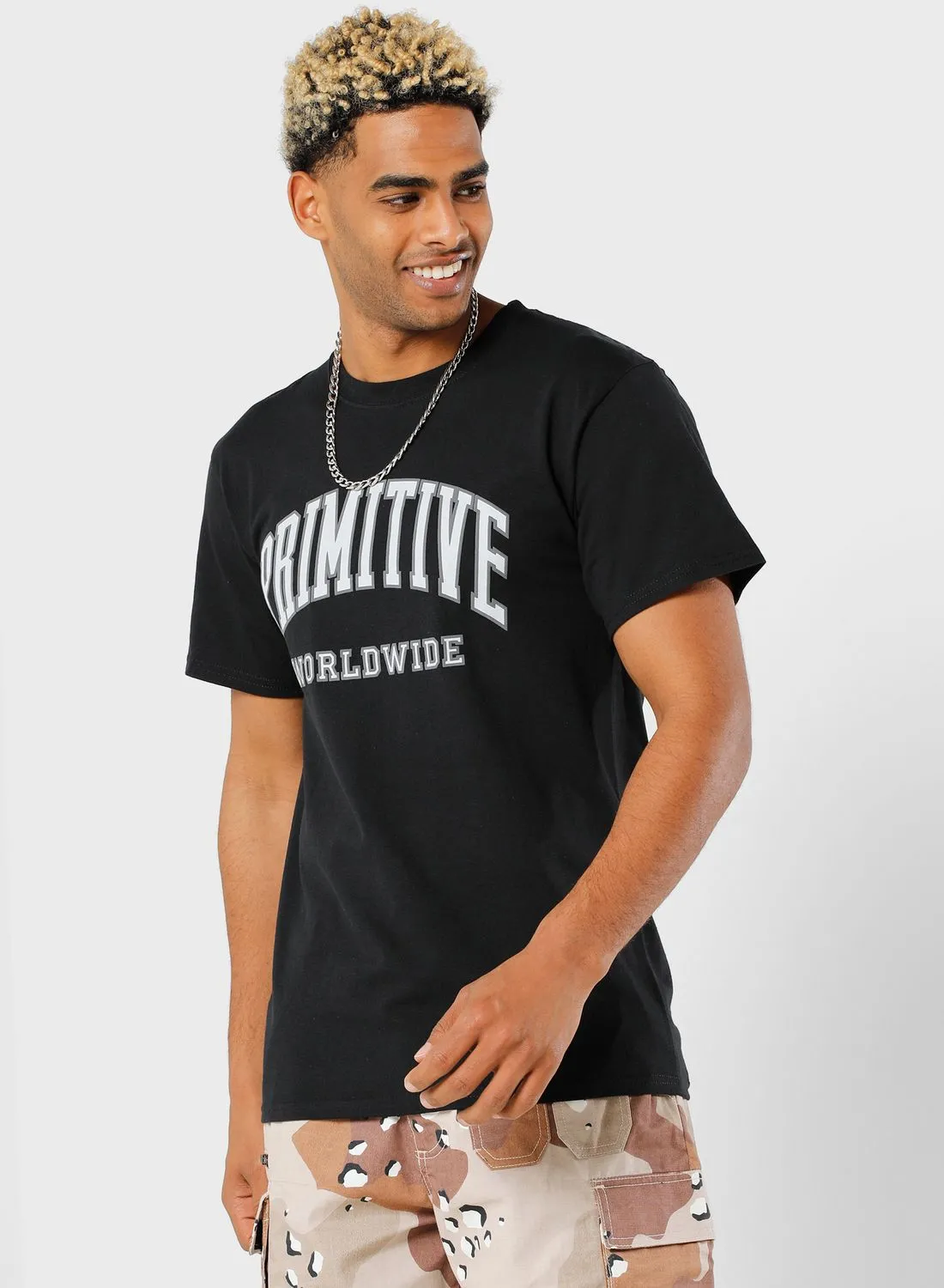 Primitive Collegiate Worldwide Tee