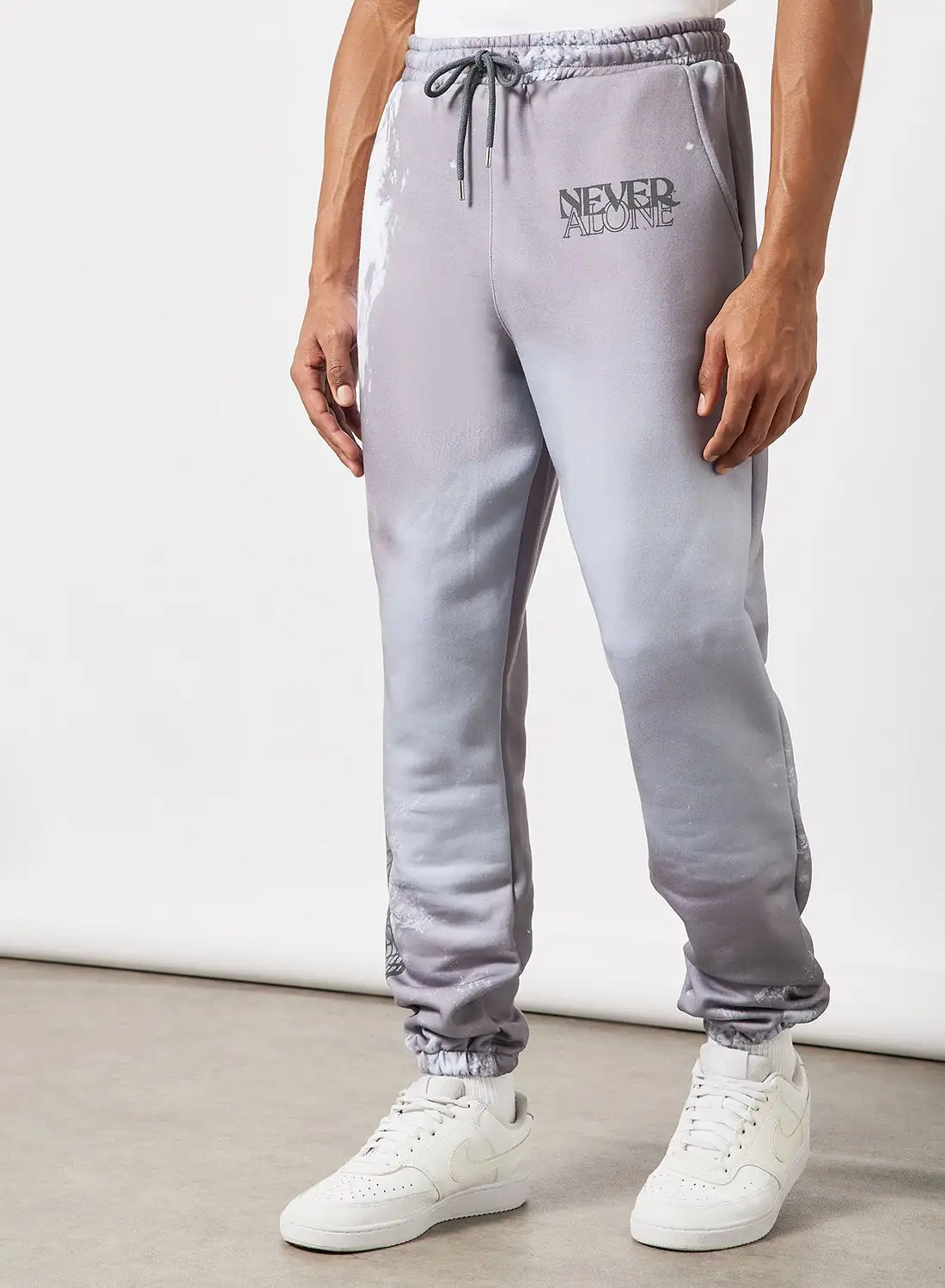 Blood Brother Tie-Dye Joggers Grey