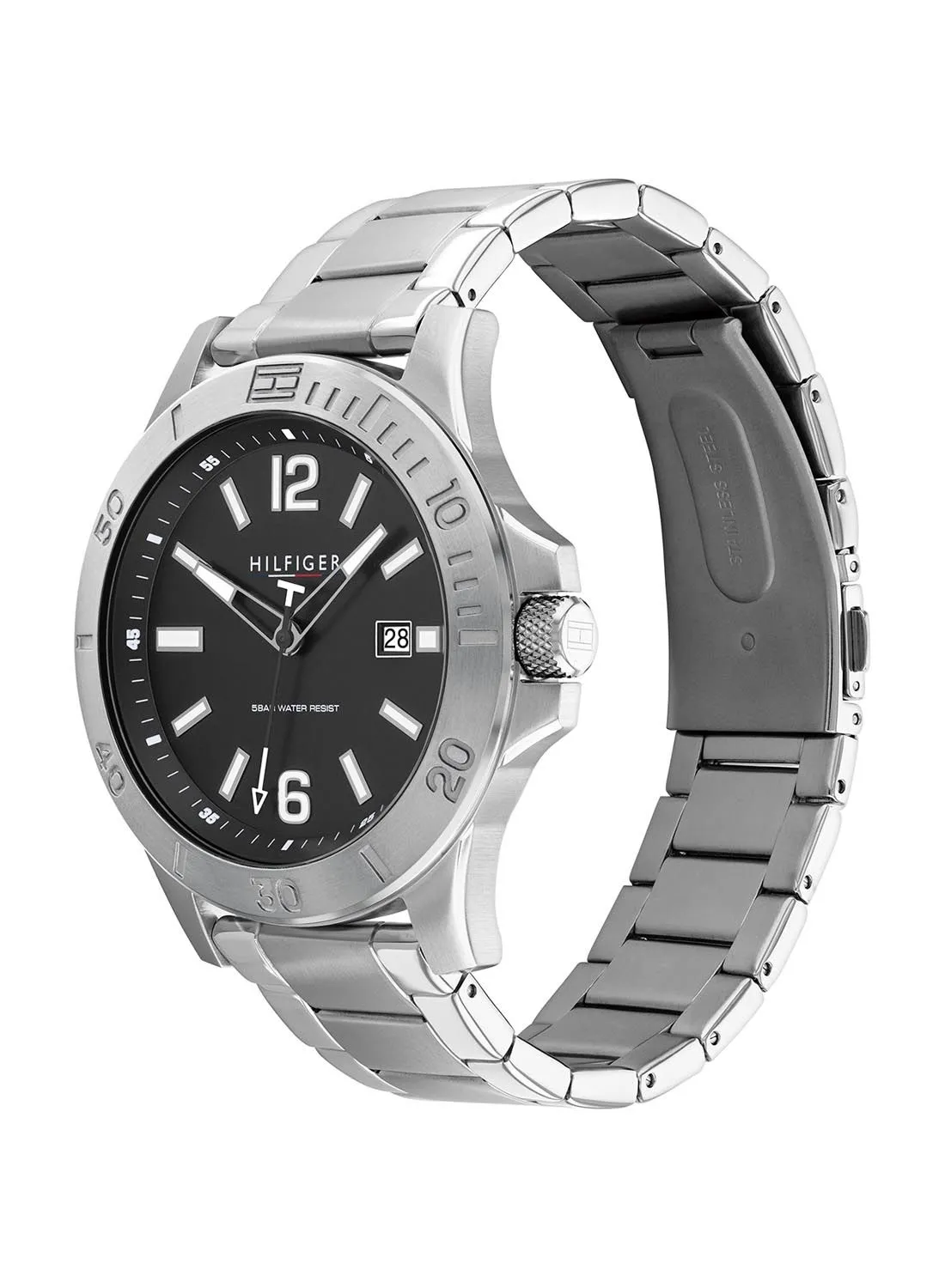 TOMMY HILFIGER TOMMY HILFIGER RYAN MEN's GREY DIAL, STAINLESS STEEL WATCH - 1791995