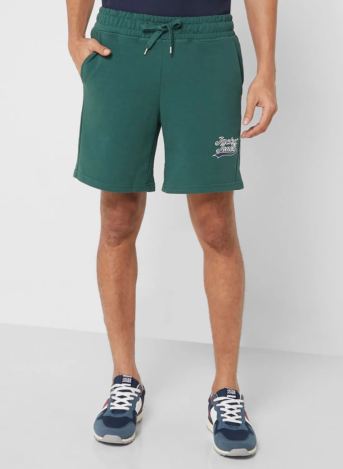 JACK & JONES Slogan Casual Shorts