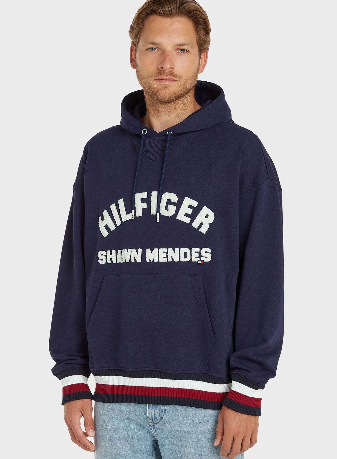 TOMMY HILFIGER Casual Logo Printed Hoodie