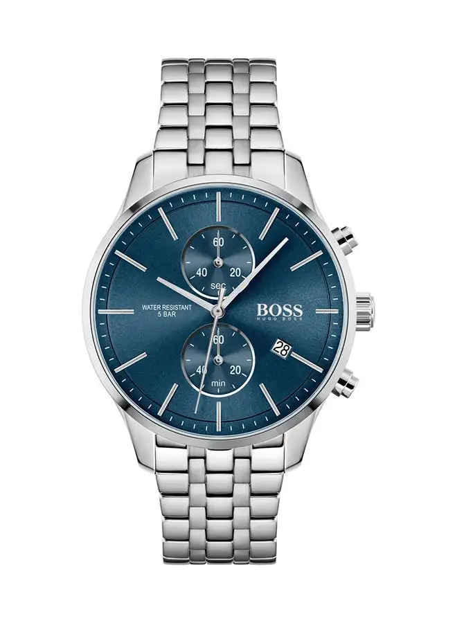 HUGO BOSS Men's Associate Blue Dial Watch