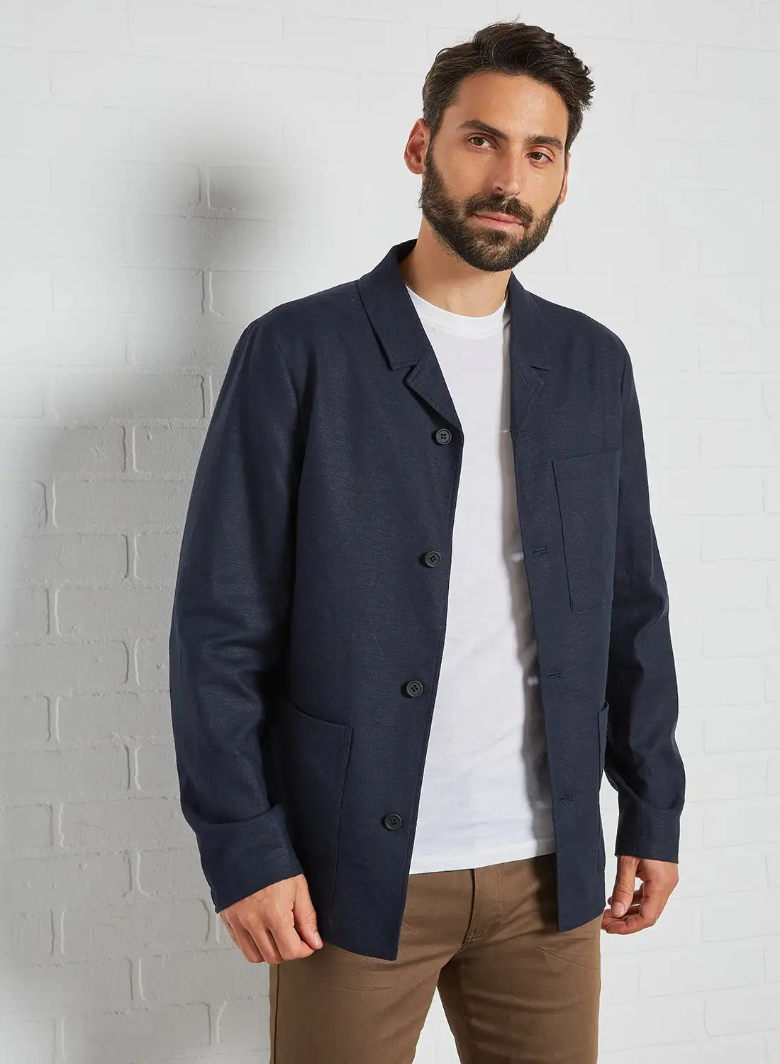 SELECTED Classic Blazer Sky Captain