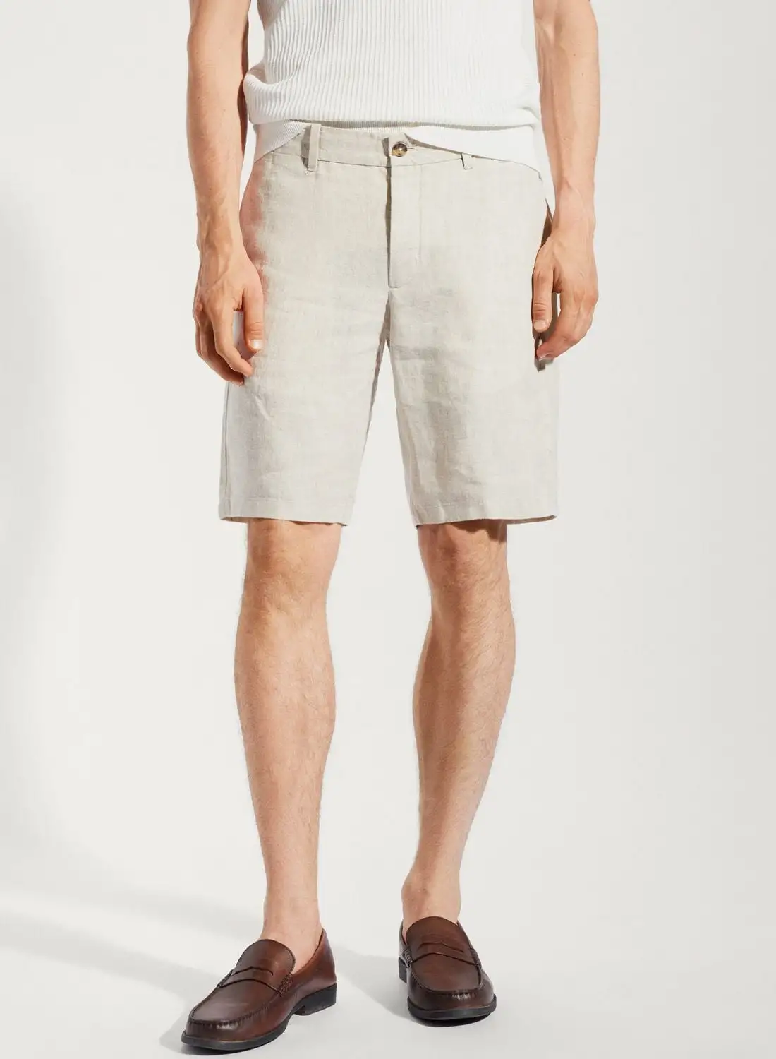 Mango Man Essential Chino Shorts