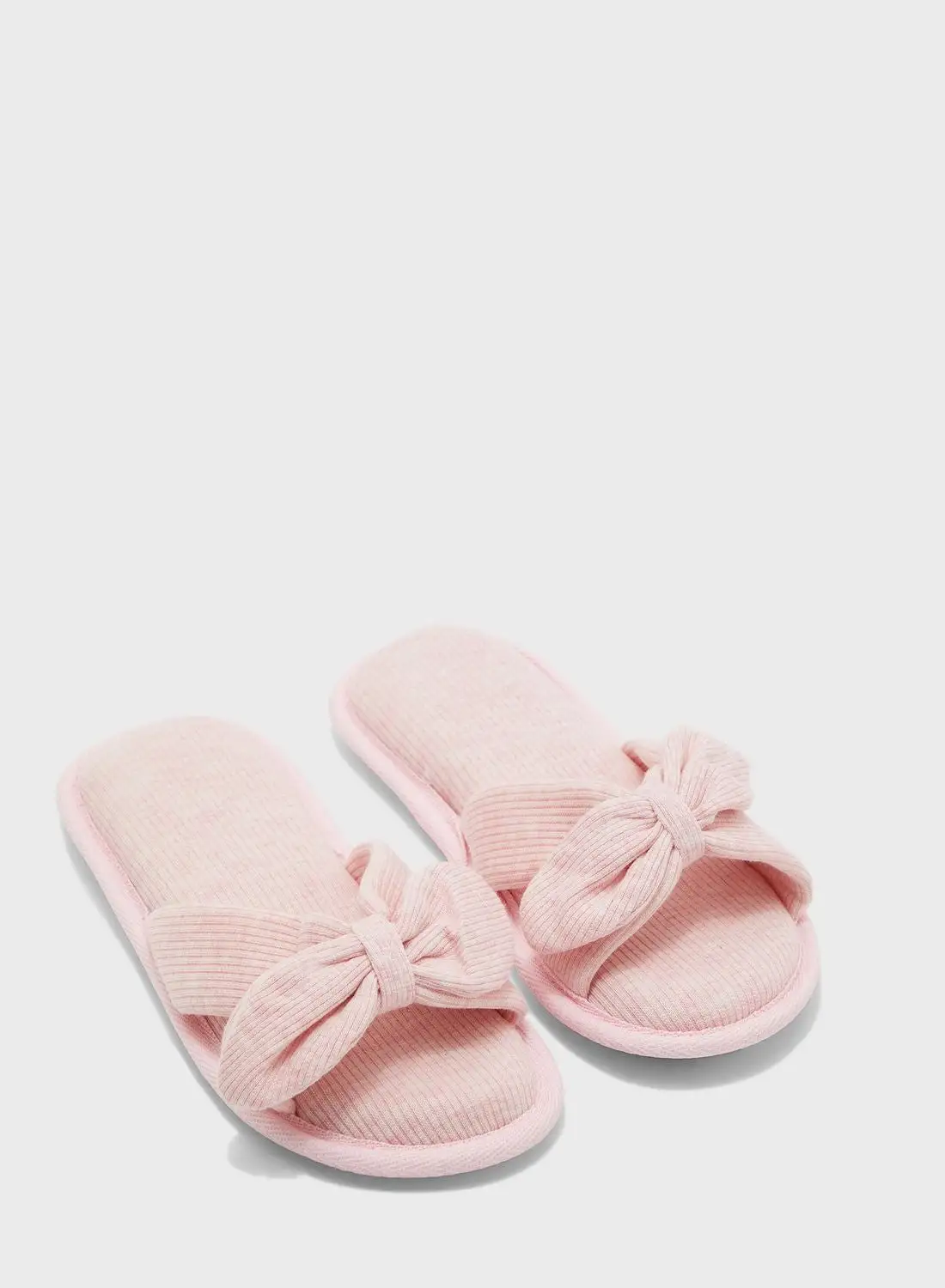 Ginger Bow Slippers