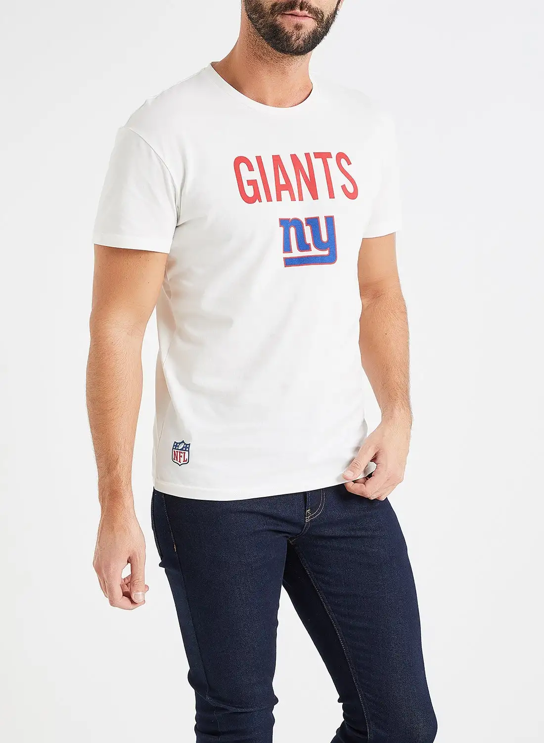 JACK & JONES NFL NY Giants T-Shirt White