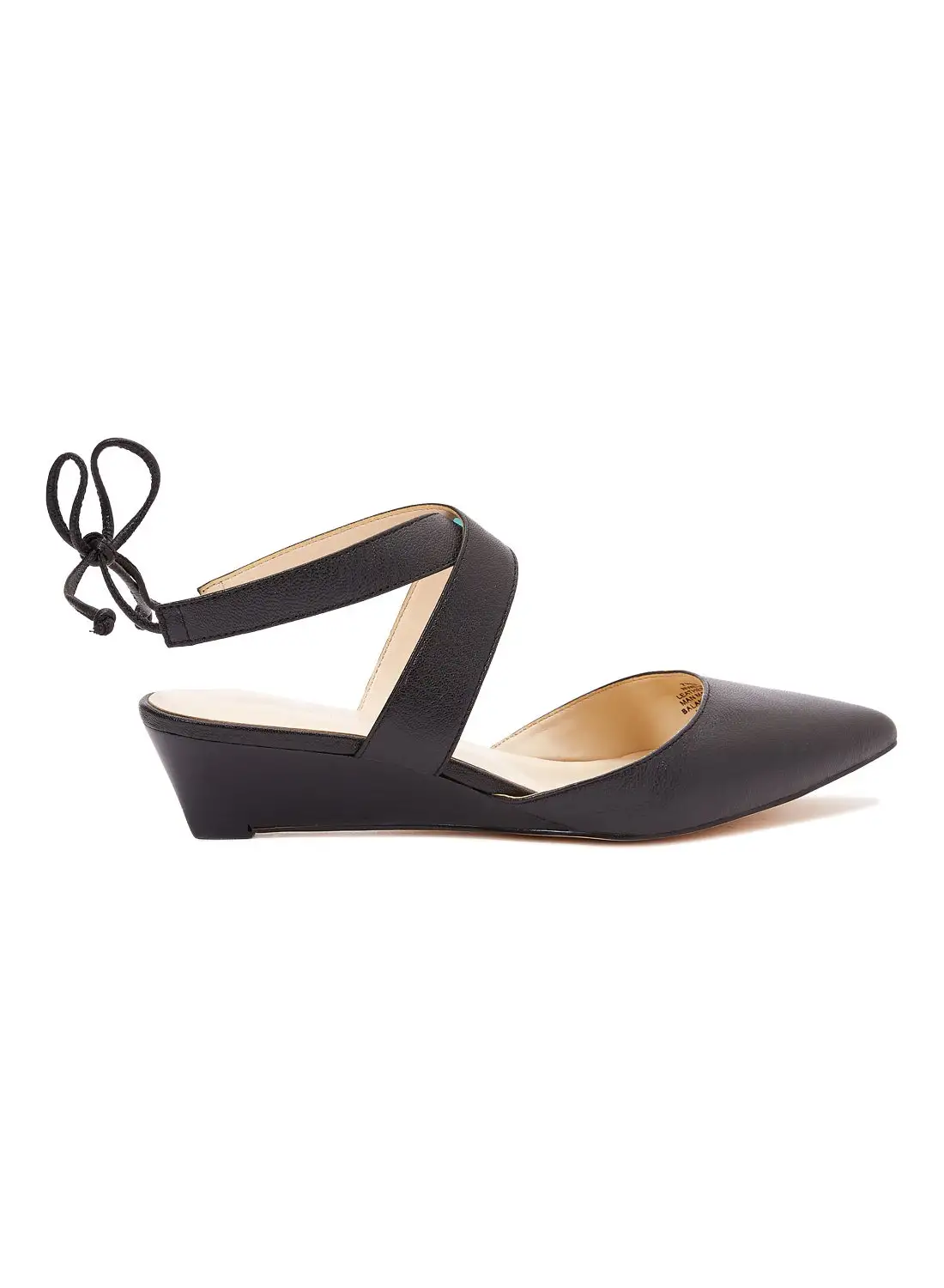 NINE WEST Elira Wedge Sandals Black