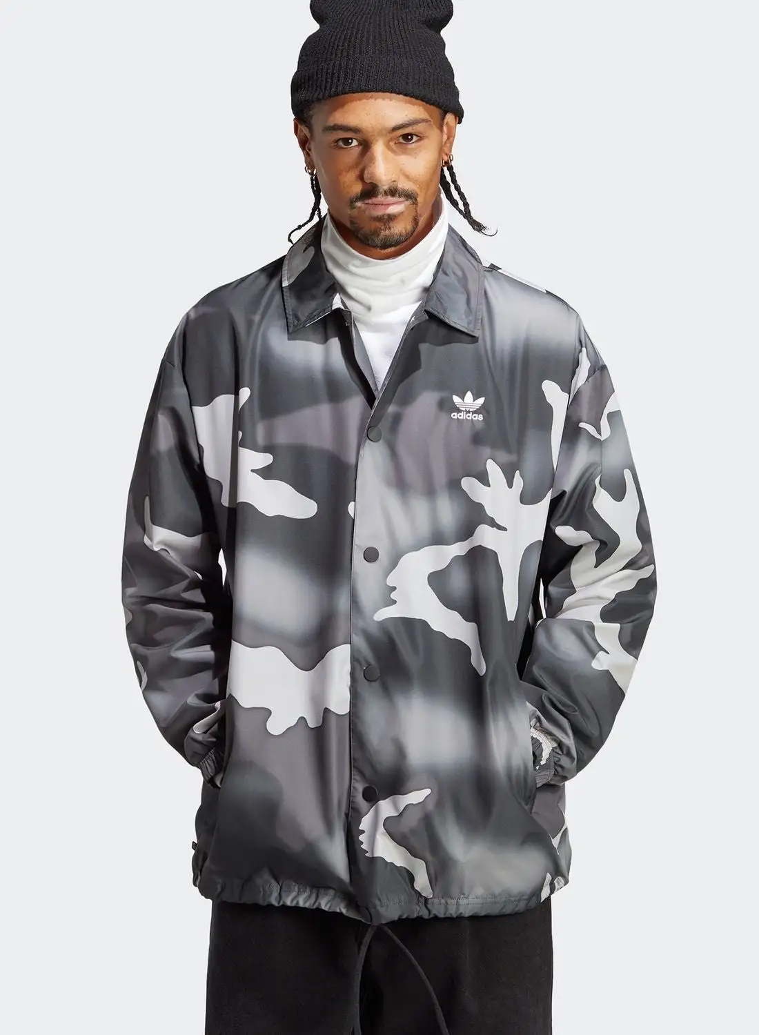 adidas Originals Camo Coach Graphic Jacket