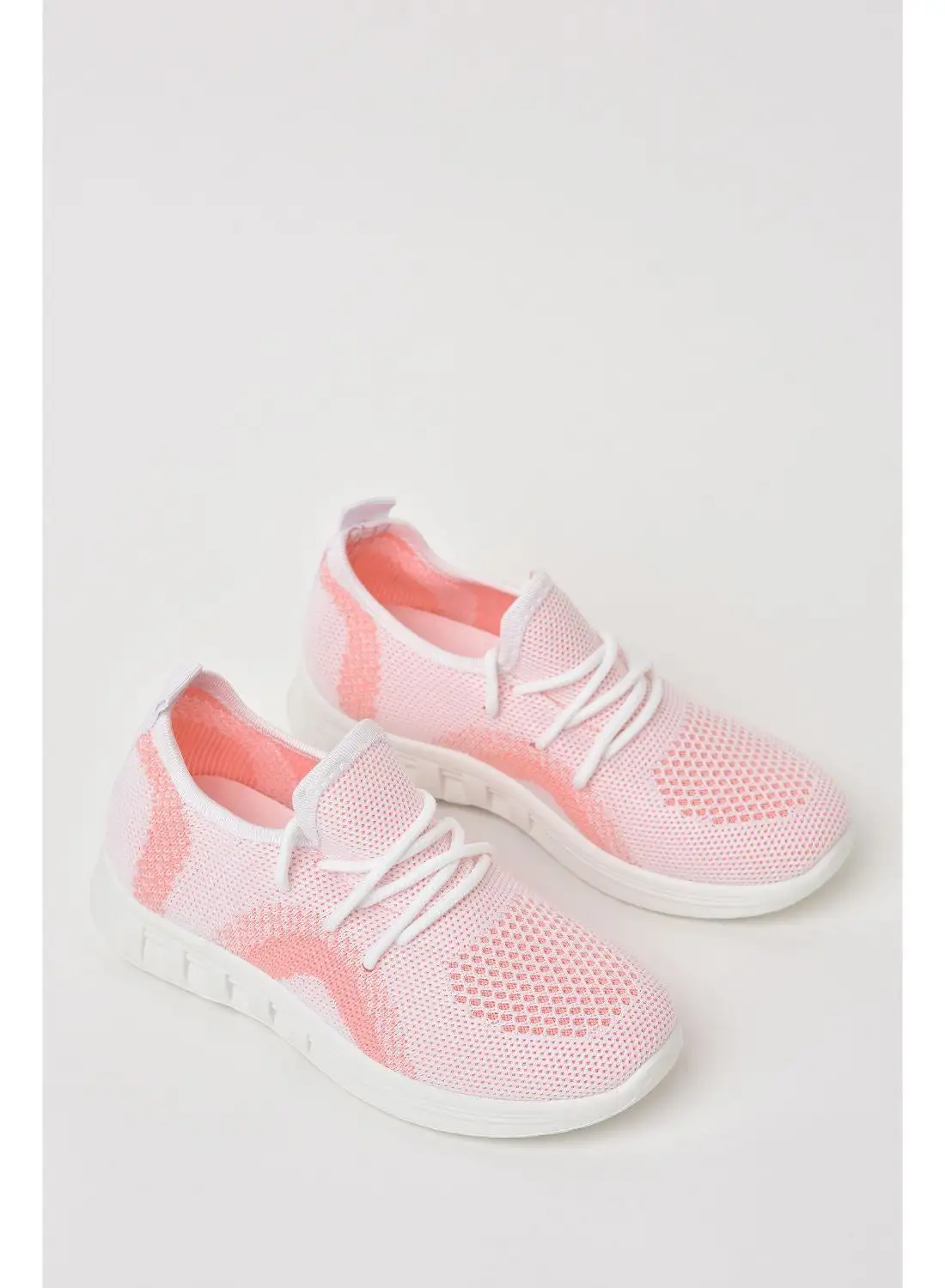 QUWA Casual Sneaker White/Pink