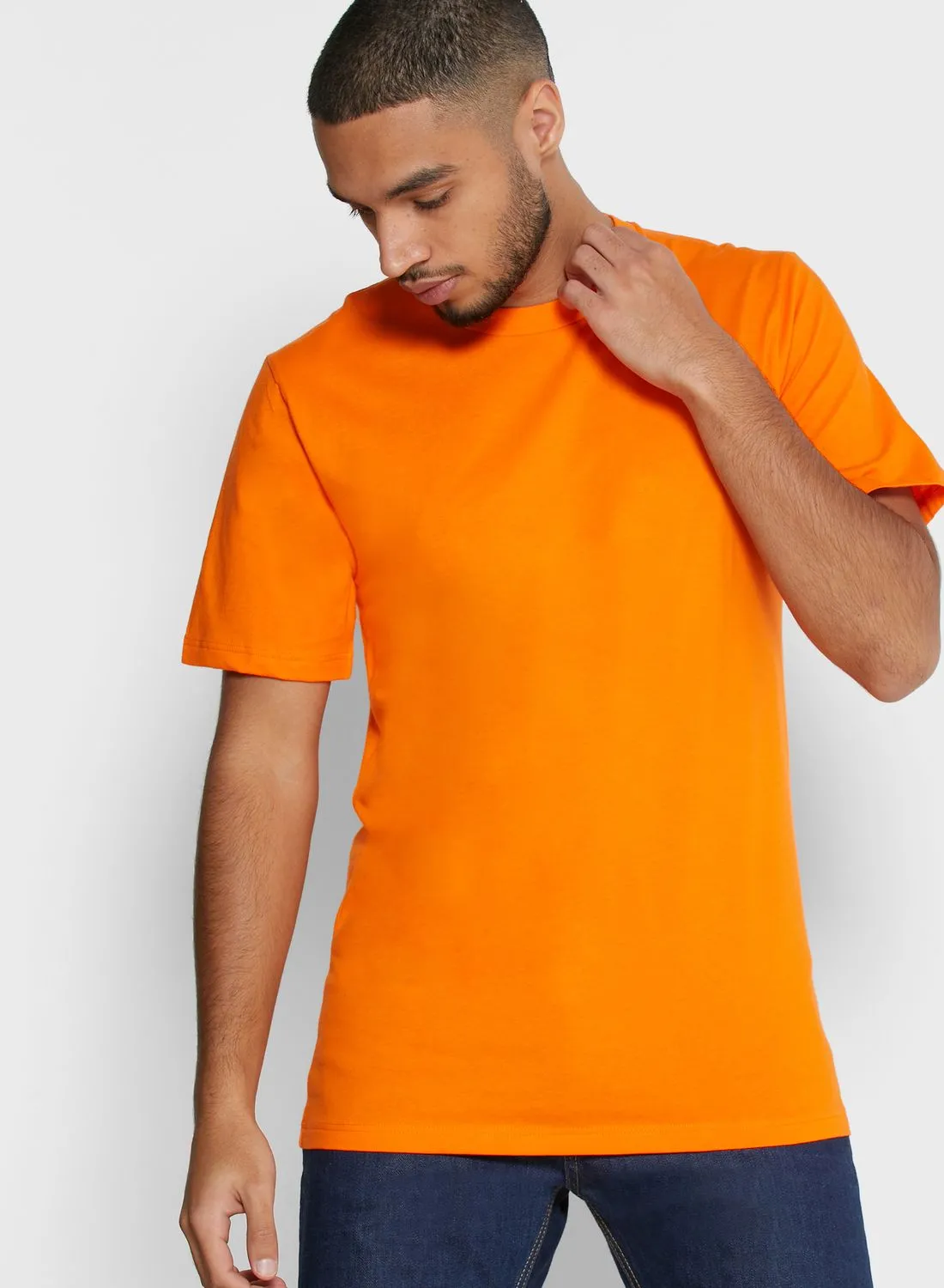 Seventy Five Basics Essential Crew Neck T-Shirt