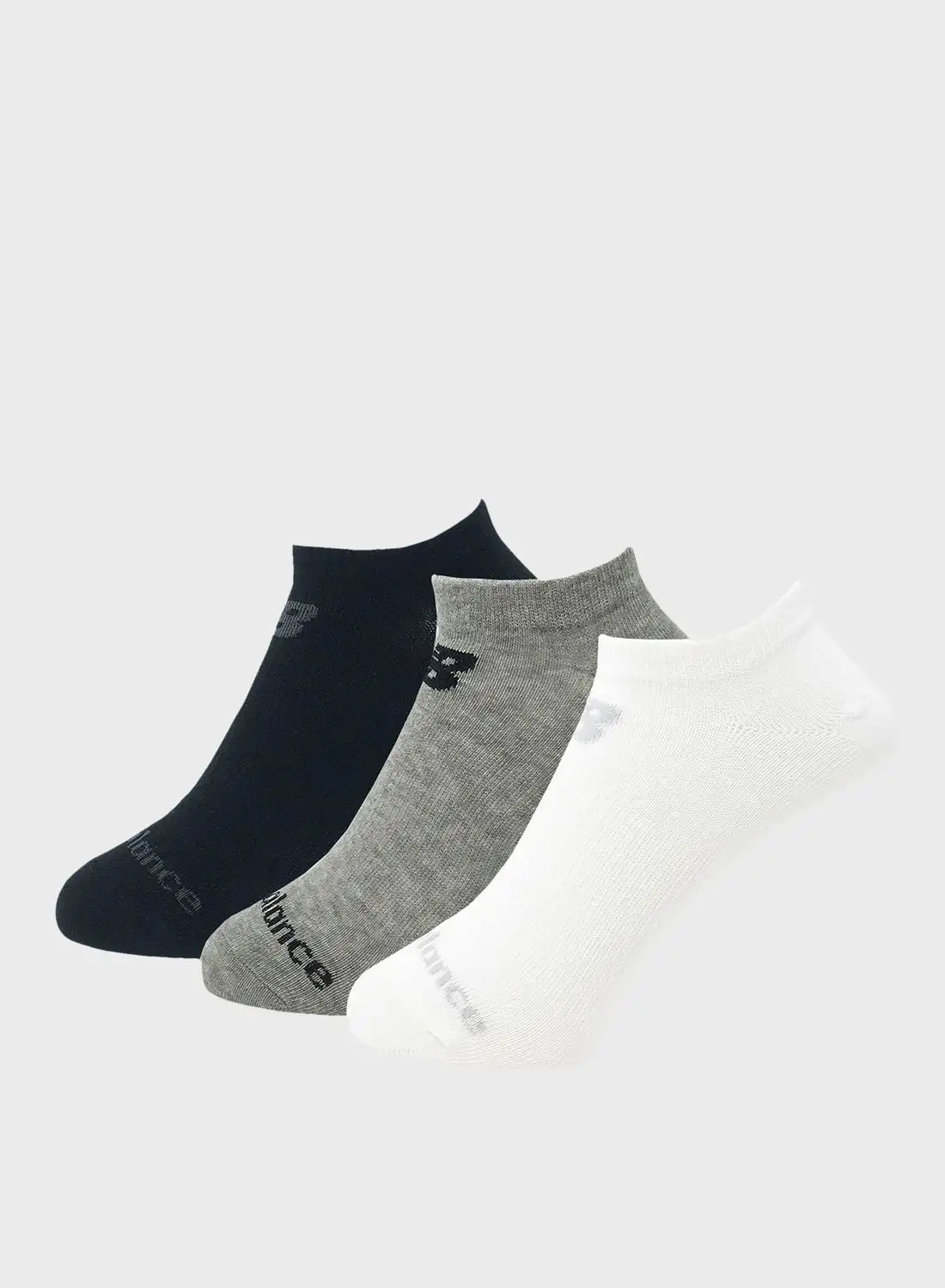 New Balance 3 Pack Performance No Show Socks