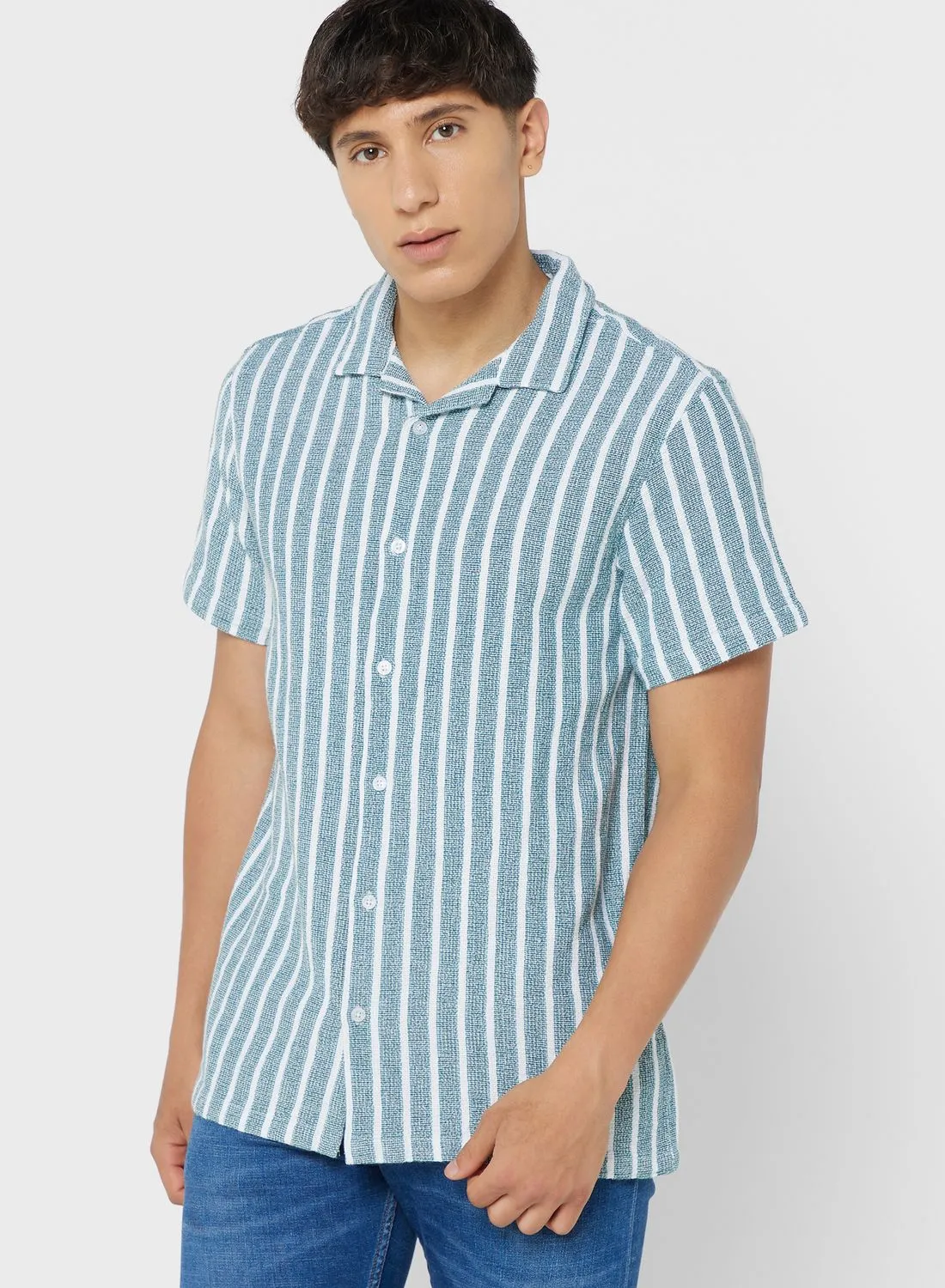 BRAVE SOUL Brave Soul Stripe Shirt