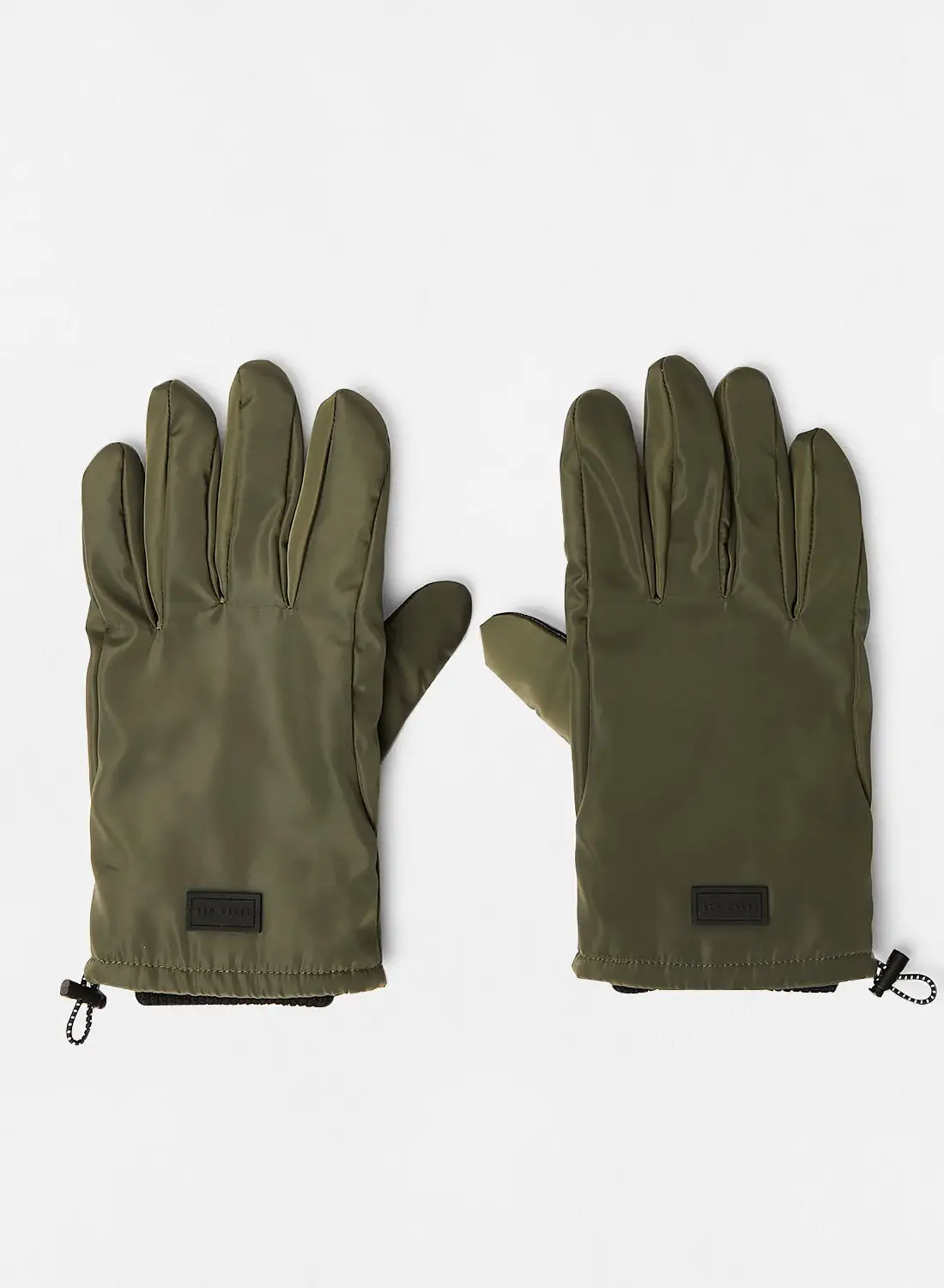 Ted Baker Padded Gloves Khaki