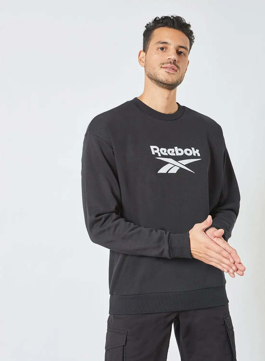 Reebok Classics Vector Crew Sweatshirt Black