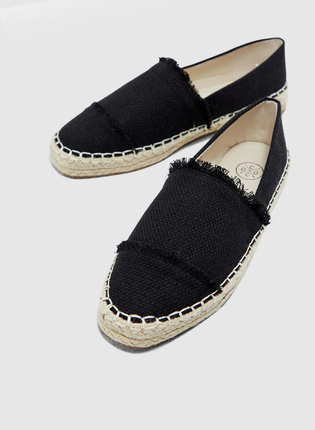 ELLA Espadrilles With Fringe Detail