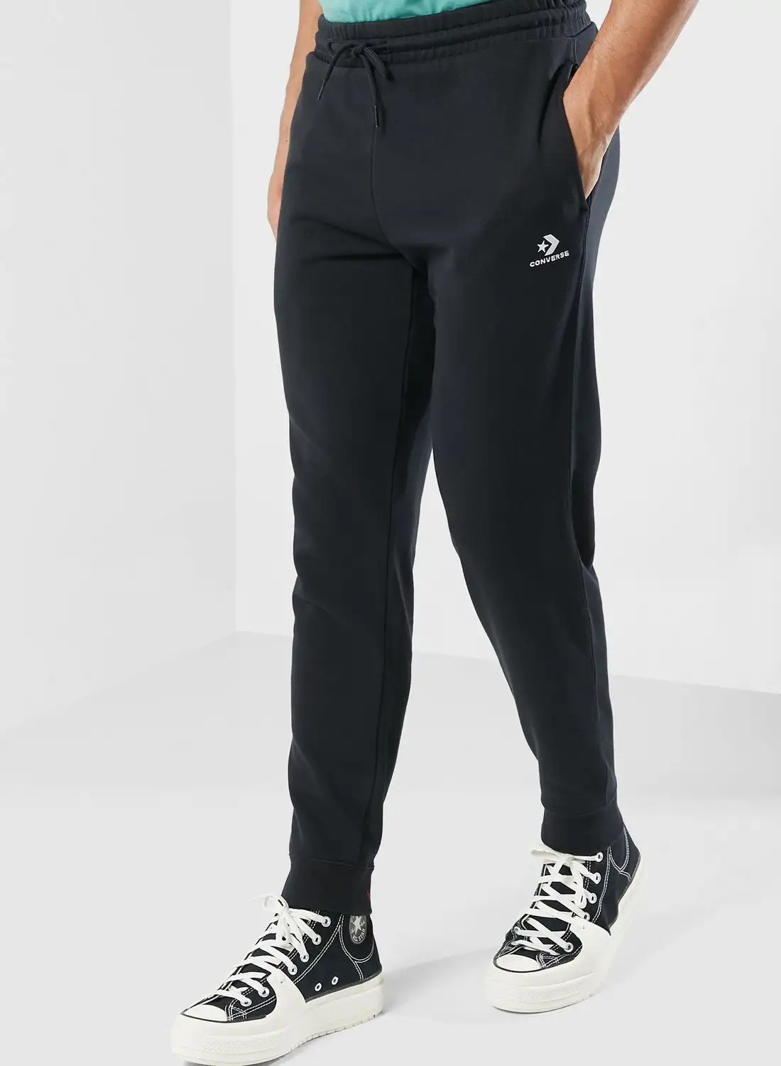 CONVERSE Classic Fit Wearers Embellished Fleece Sweatpants