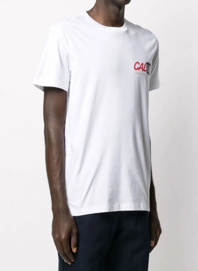 Calvin Klein Jeans Round Neck T-Shirt Bright White