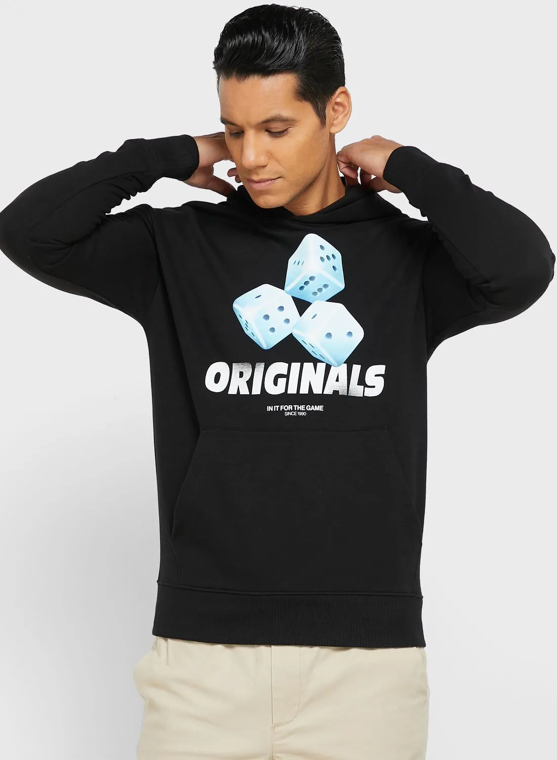 JACK & JONES Original Printed Hoodie