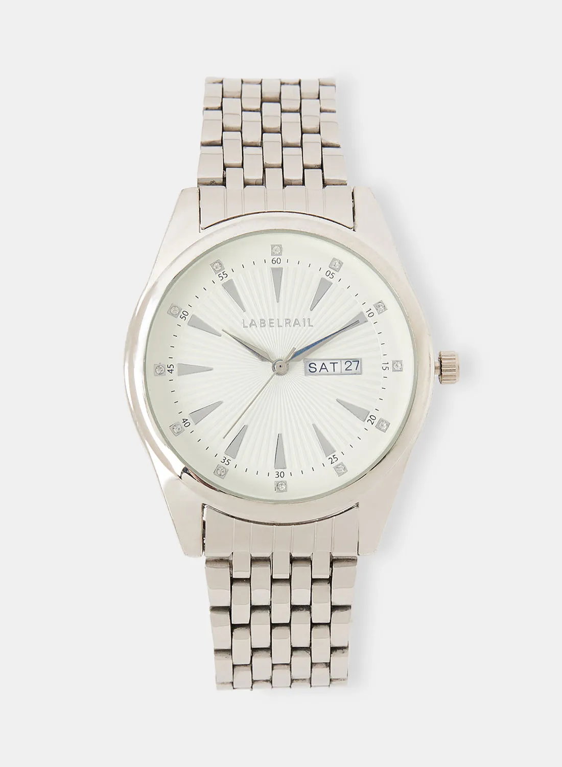 LABEL RAIL Men's Pointer Type Quartz Watch