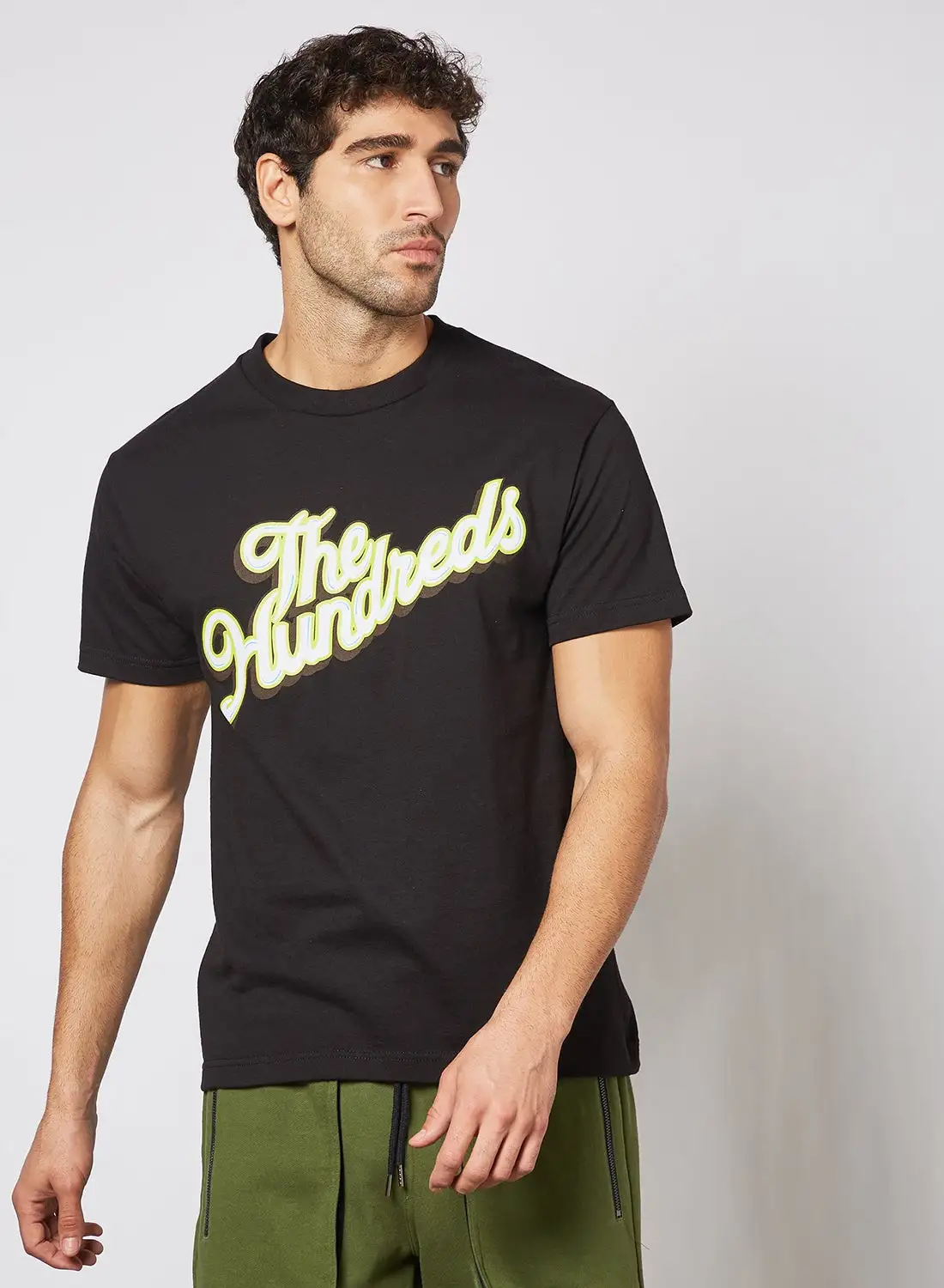 The Hundreds Moon Slant T-Shirt Black