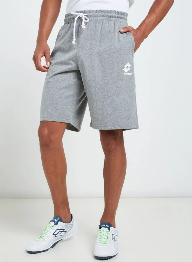 LOTTO Polyester Bermuda Shorts Grey