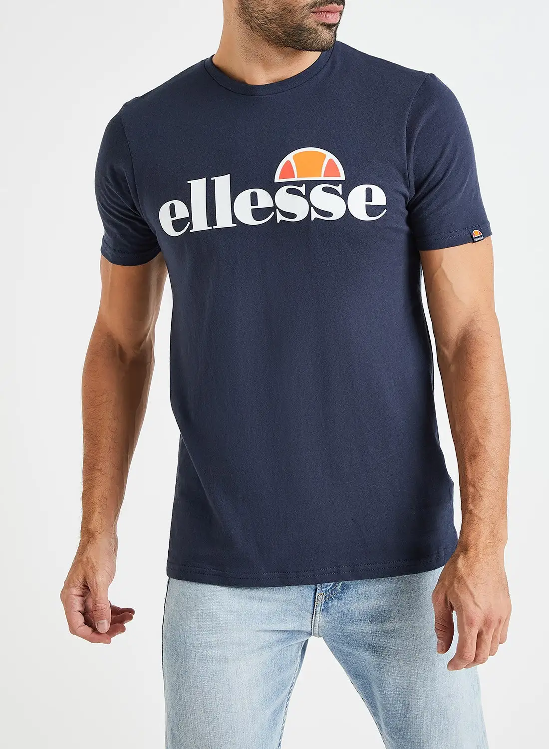 Ellesse Front Logo SL Prado T-Shirt Navy