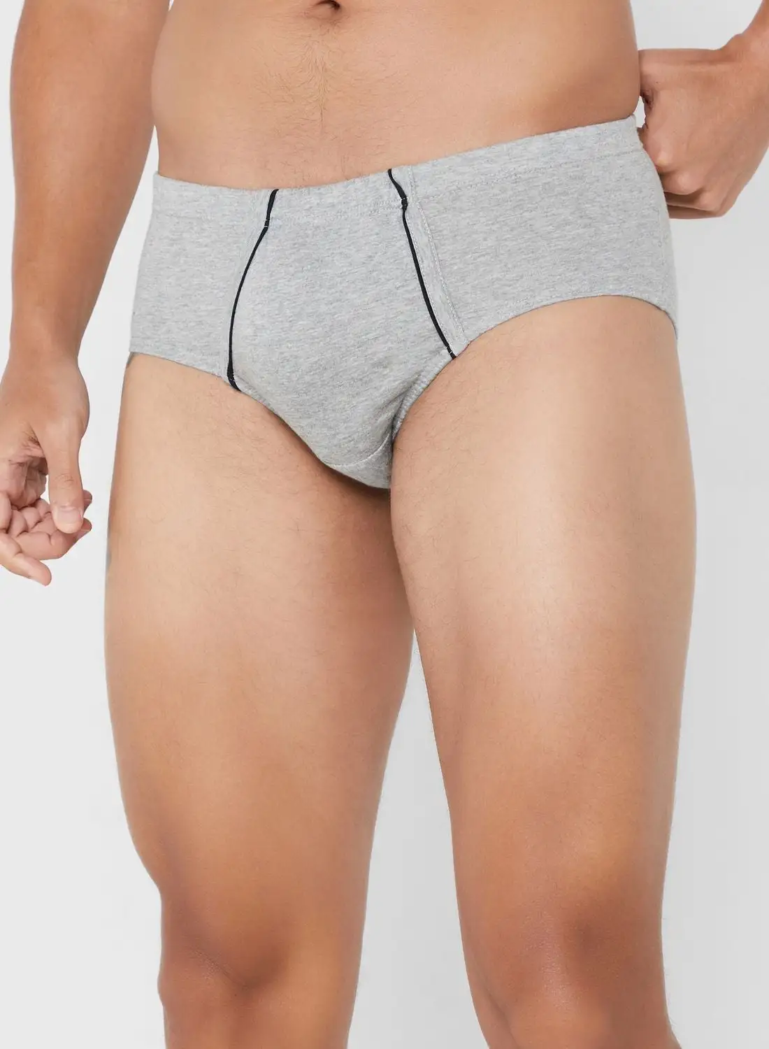 Seventy Five Basics Waist Band French Brief With Antibacterial Finish