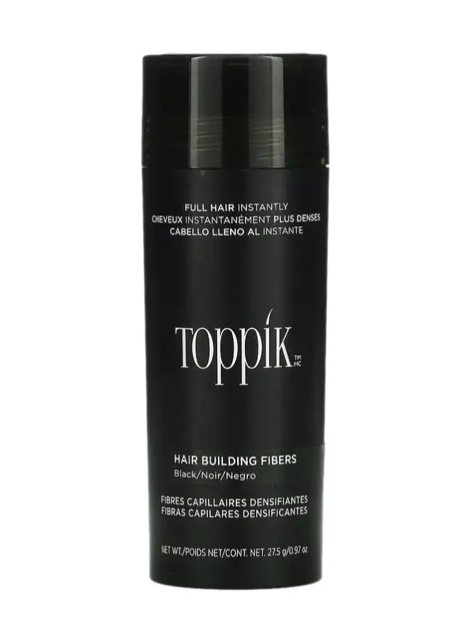 Toppik Hair Building Fibers 0.97 oz Black 27.5grams