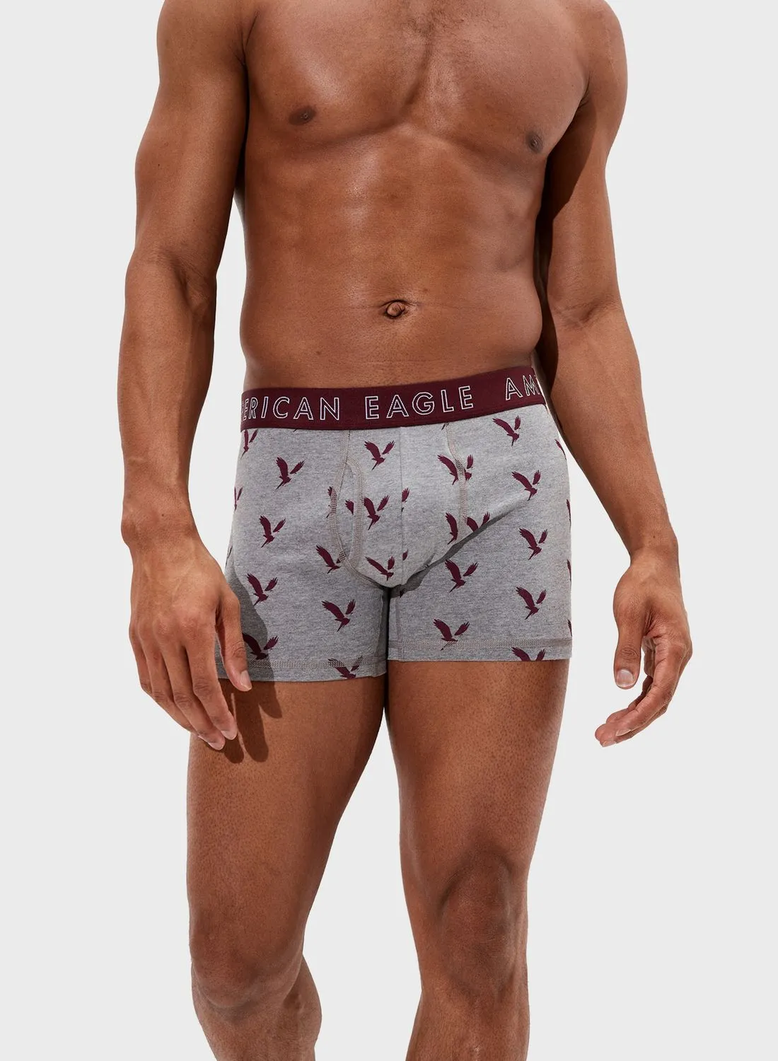 American Eagle Logo Print Trunks