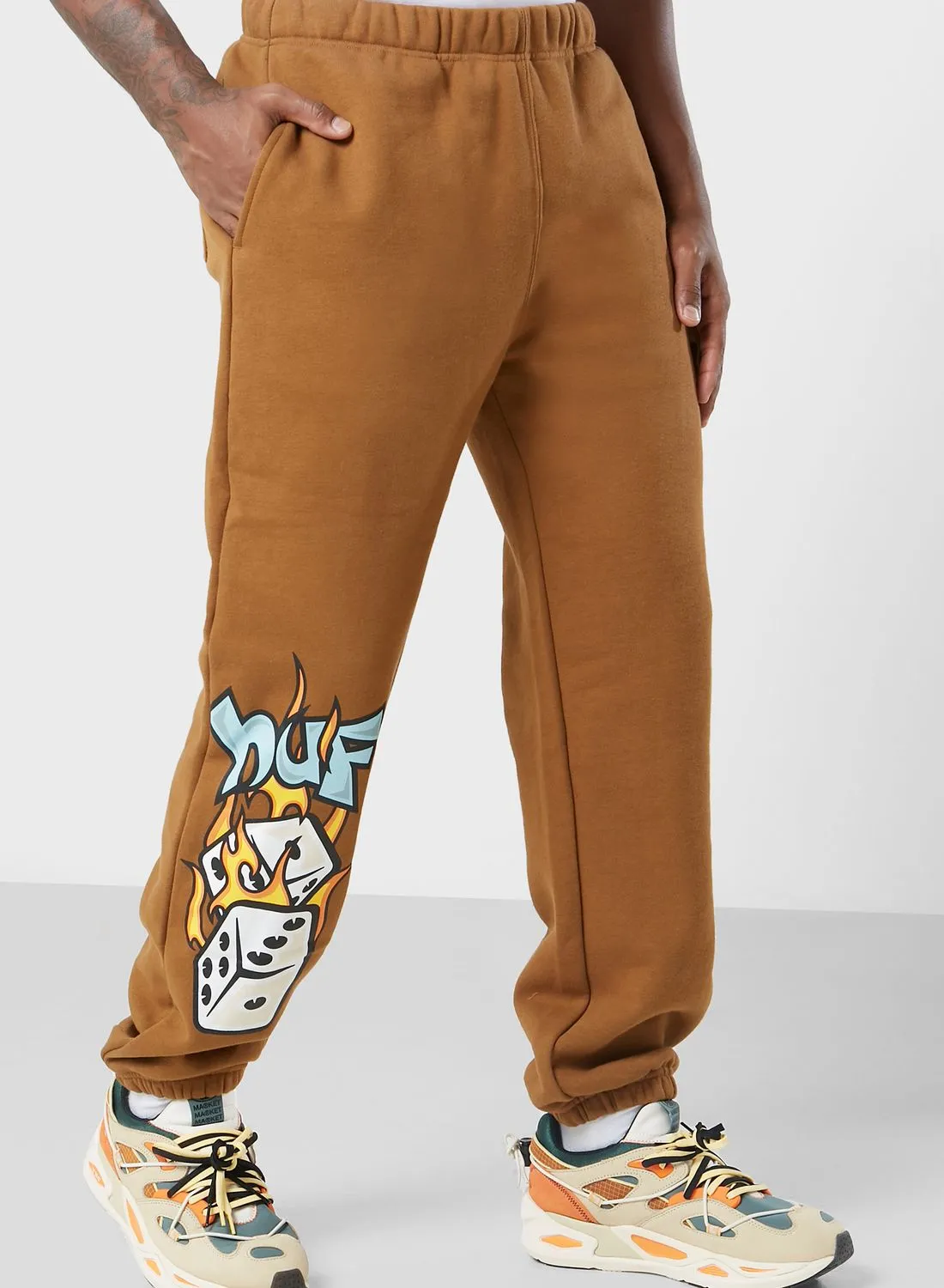 HUF Dicey Fleece Sweatpants