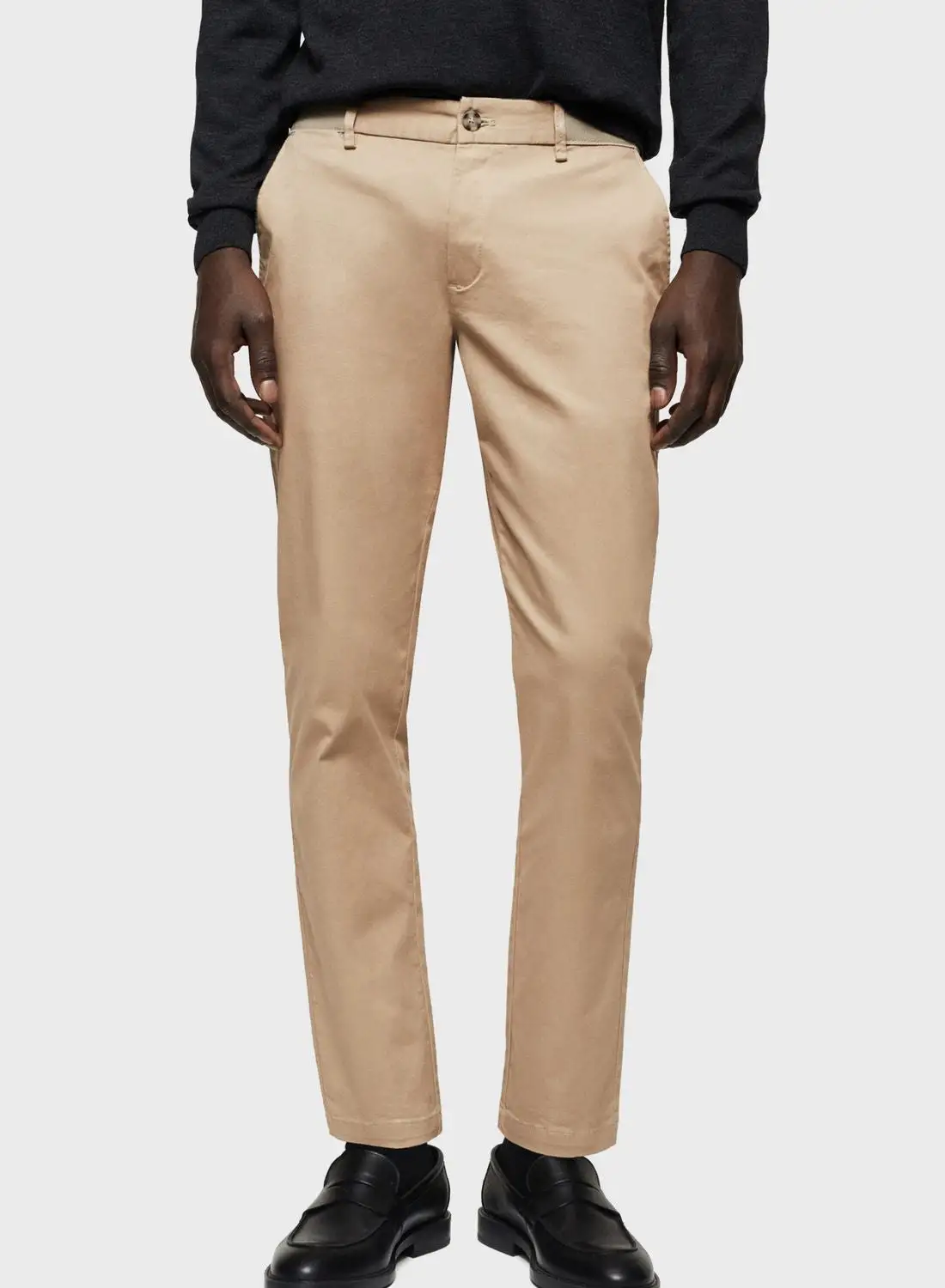 Mango Man Straight Fit Trousers