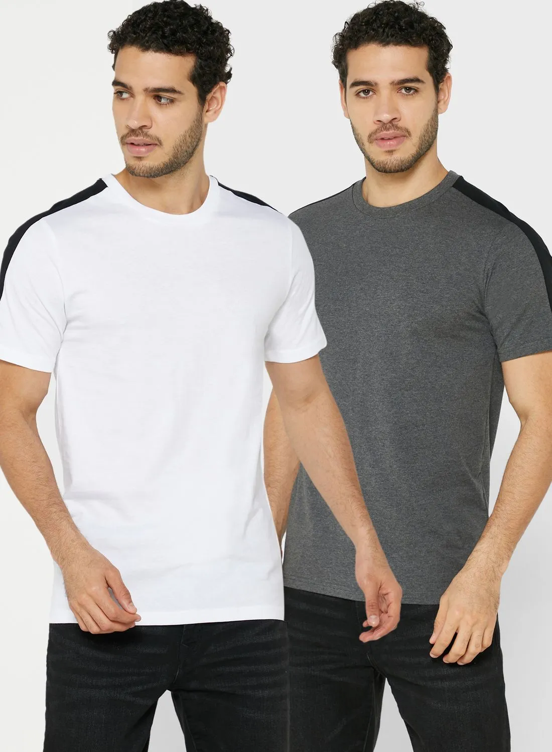 Seventy Five Basics 2 Pack Panel T-Shirts