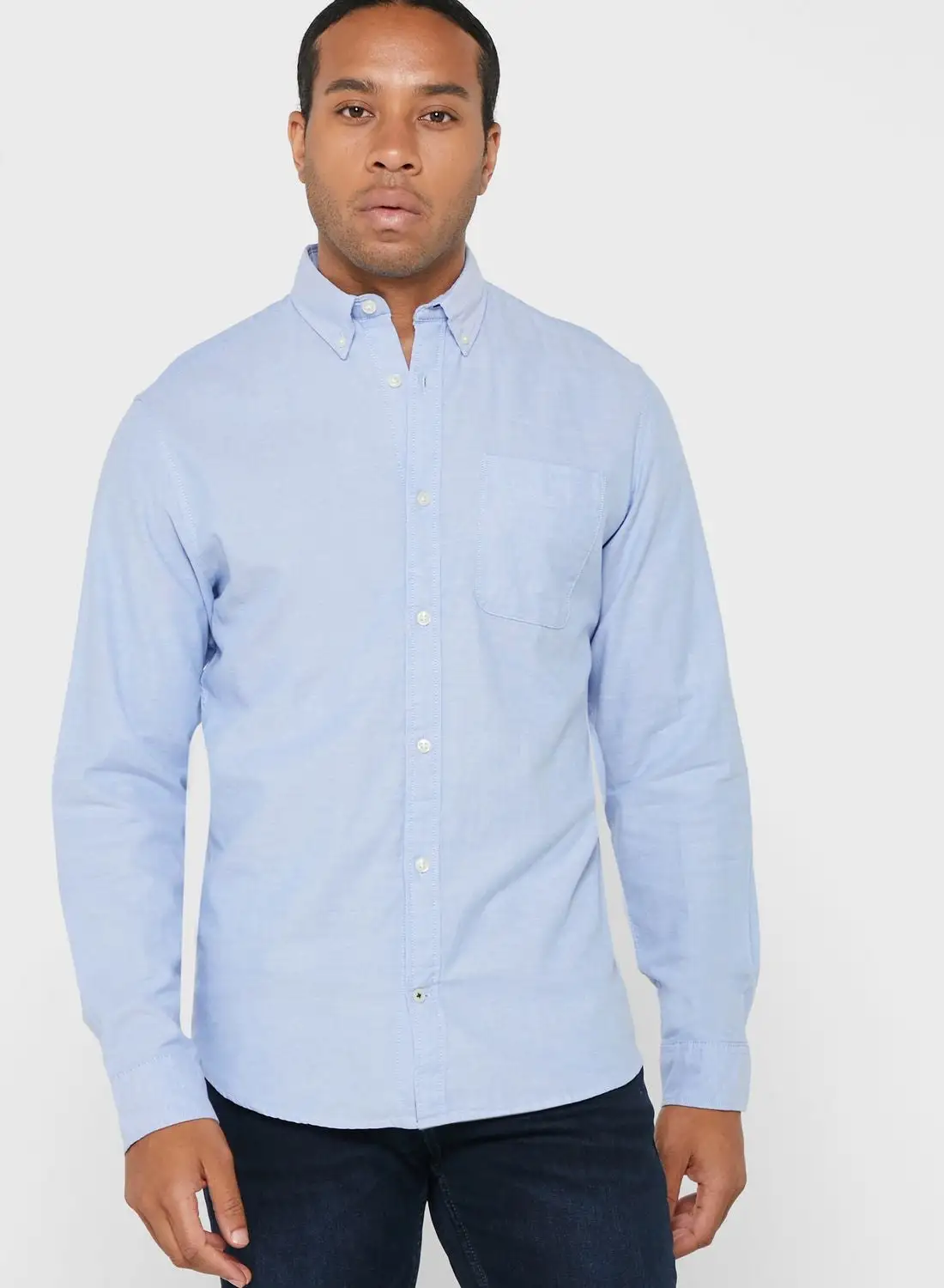 JACK & JONES Button Down Slim Fit Shirt