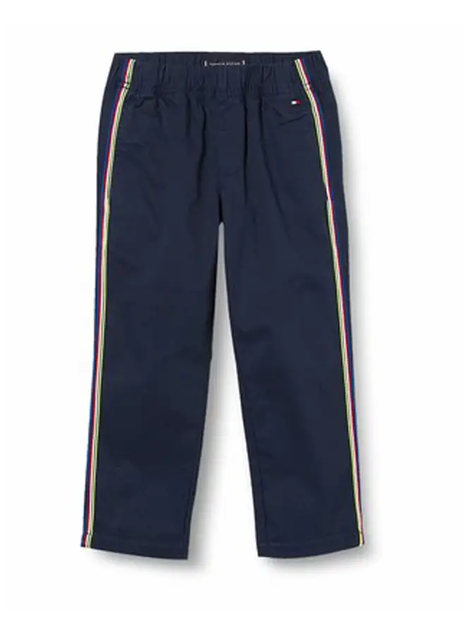 TOMMY HILFIGER Kids Contrast Pull On Chinos Twilight Navy