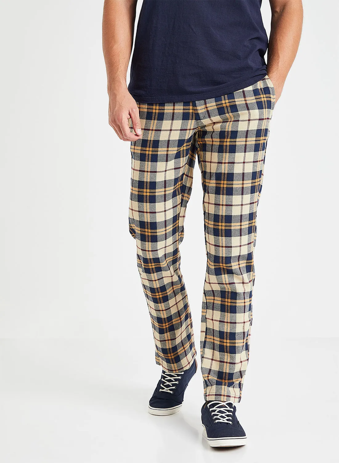 Brooklyn Supply Co. Checkered Pants Multicolour