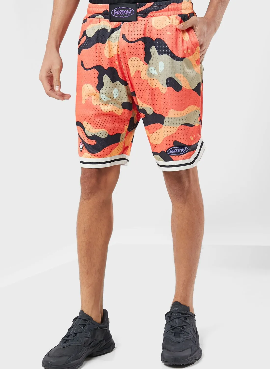 Grimey Ufollow Basket Shorts