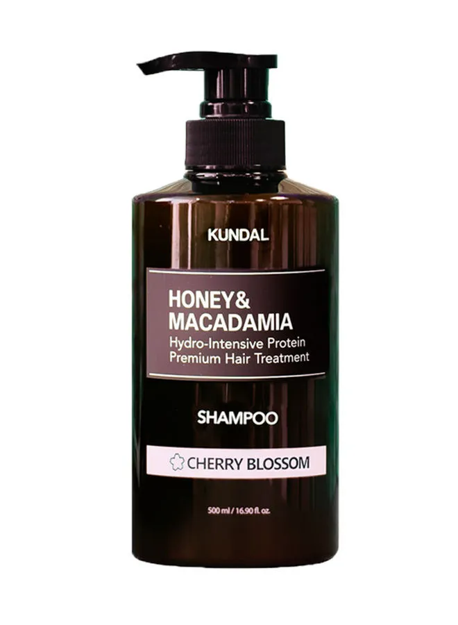 KUNDAL Honey & Macadamia Pure Natural Balancing Refreshing Shampoo Cherry Blossom