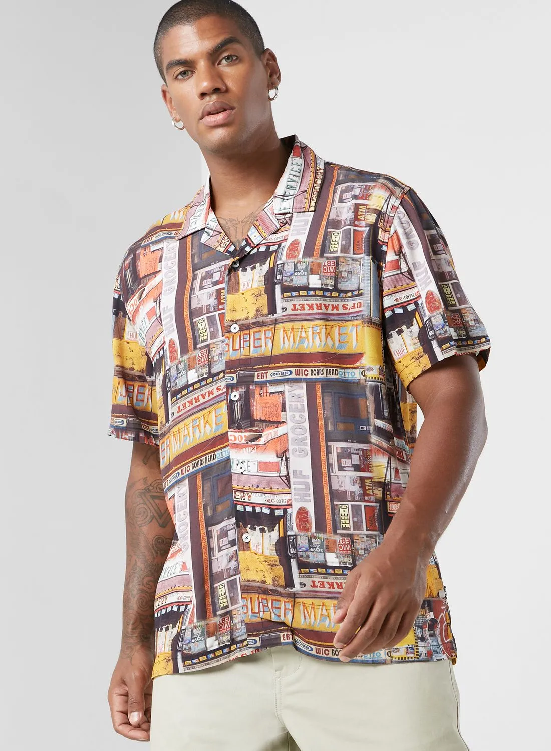 HUF Corner Strore Resort Shirt