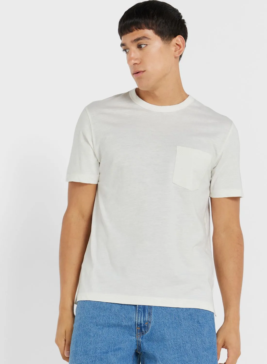 Mango Man Essential Crew Neck T-Shirt