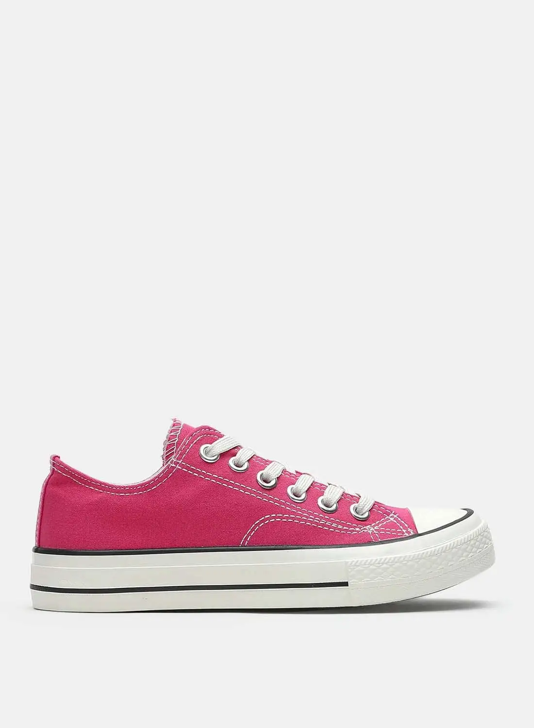 Athletiq Canvas Low Top Sneakers Pink