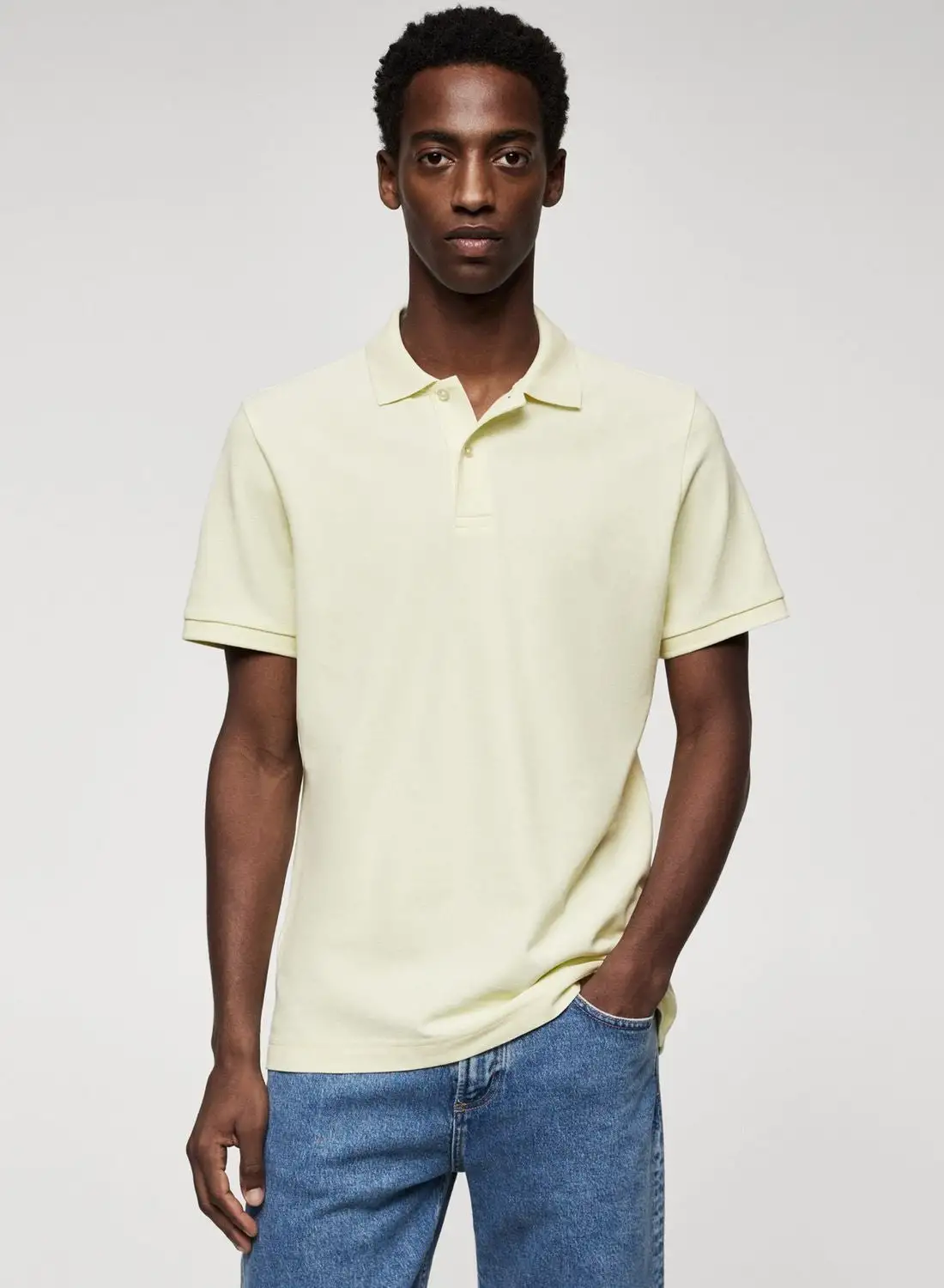 Mango Man Essential Polo