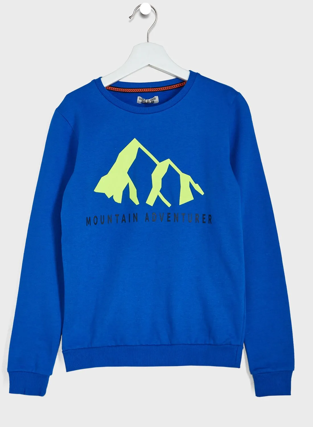 DJDUTCHJEANS Kids Mountain Print Sweatshirt