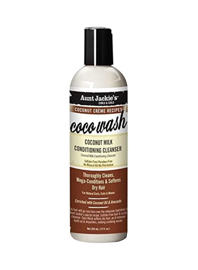 Aunt Jackie's Coco Wash Coconut Milk Conditioning Cleanser