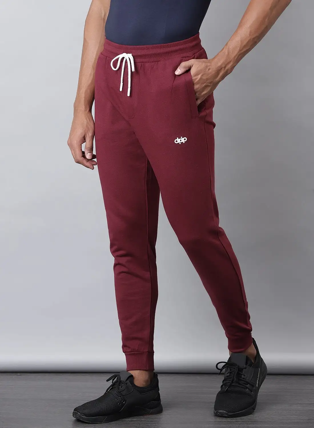 DRIP French Terry Joggers Maroon